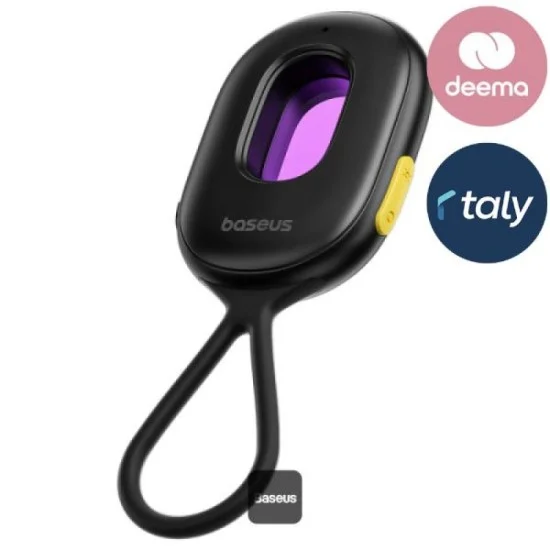 Baseus Heyo Series II Camera Detector Cluster with Simple charging Cable USB-A to Type-C - Black